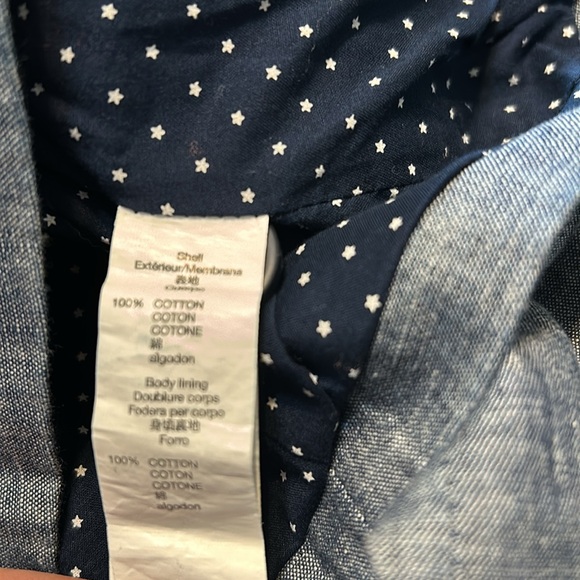 NWT Gap Women’s Chambray Blazer-Size 0 - Picture 7 of 7